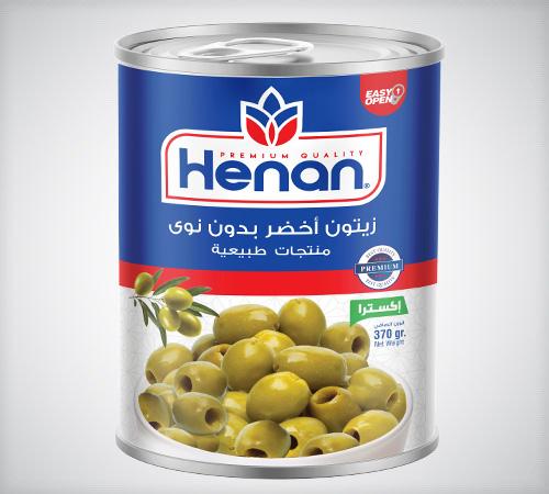 Henan Pitted Green Olives