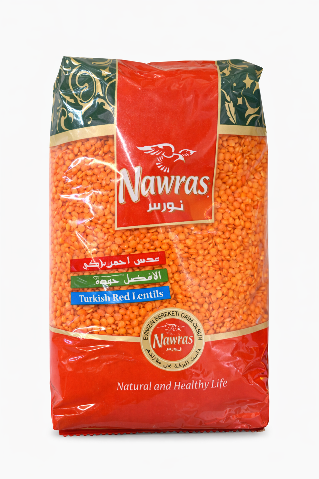 Nawras Turkish Red Lentils 1000g