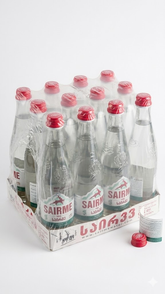 Sairme Mineral Water Set 12 x 0.5L