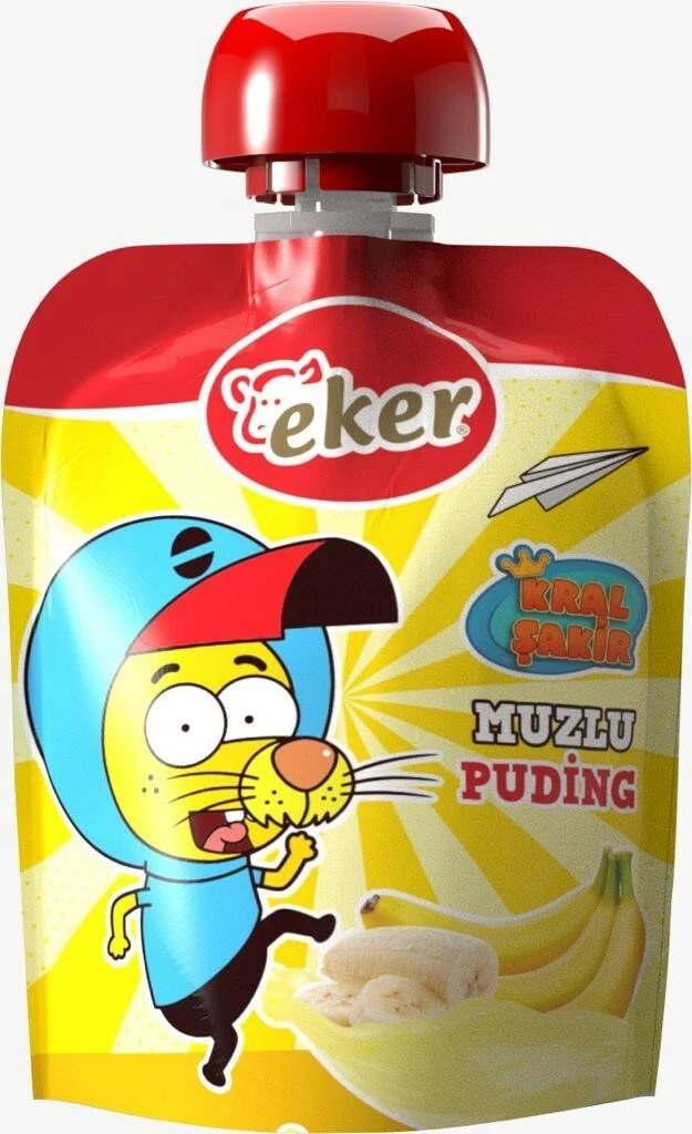 Teker Banana Pudding Pouch