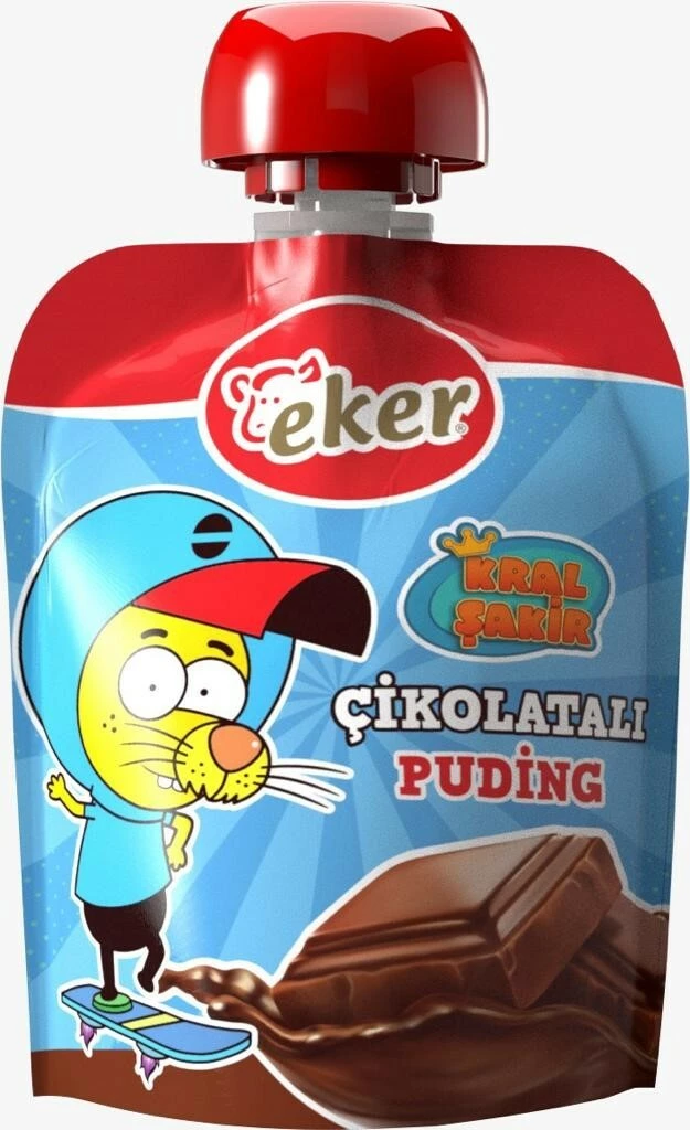 Teker Chocolate Pudding Pouch