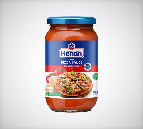 Henan Pizza Sauce with Mushroom360g