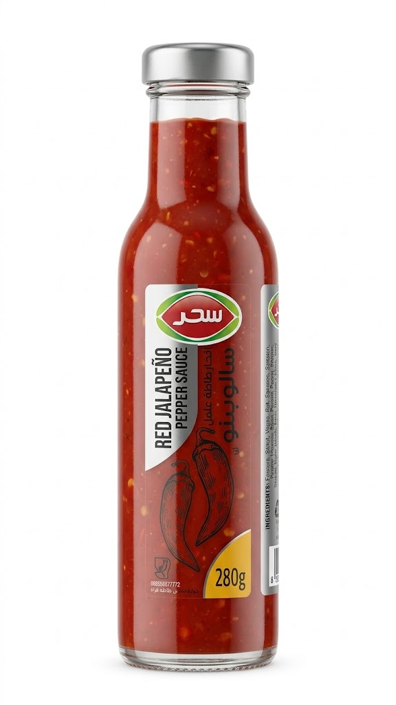 Sahar Red Jalapeño Pepper Sauce280g