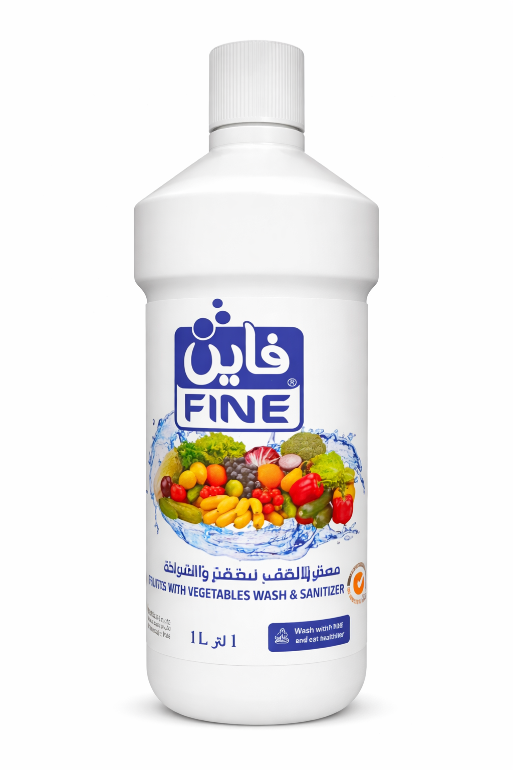FINE Fruits & Vegetables Wash & Sanitizer1L (1 Liter)