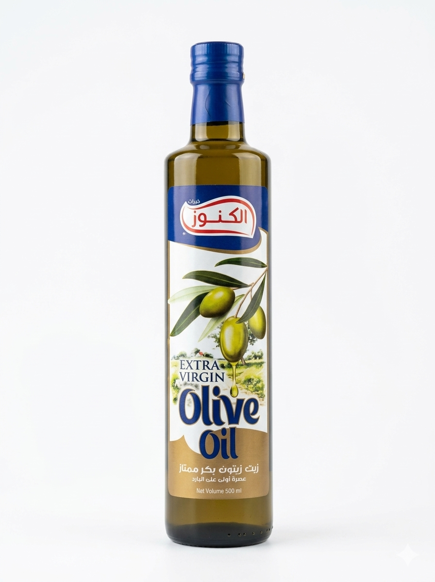 Al-Konooz Extra Virgin Olive Oil 500 ml