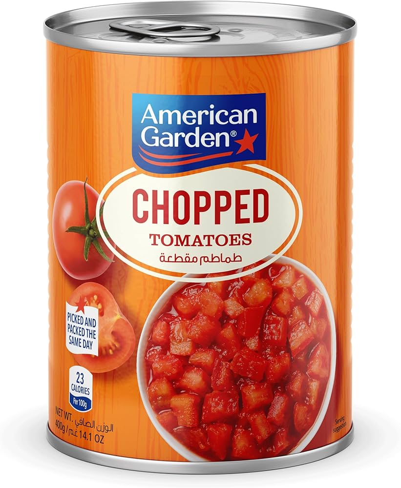 American Garden Chopped Tomatoes (411g)