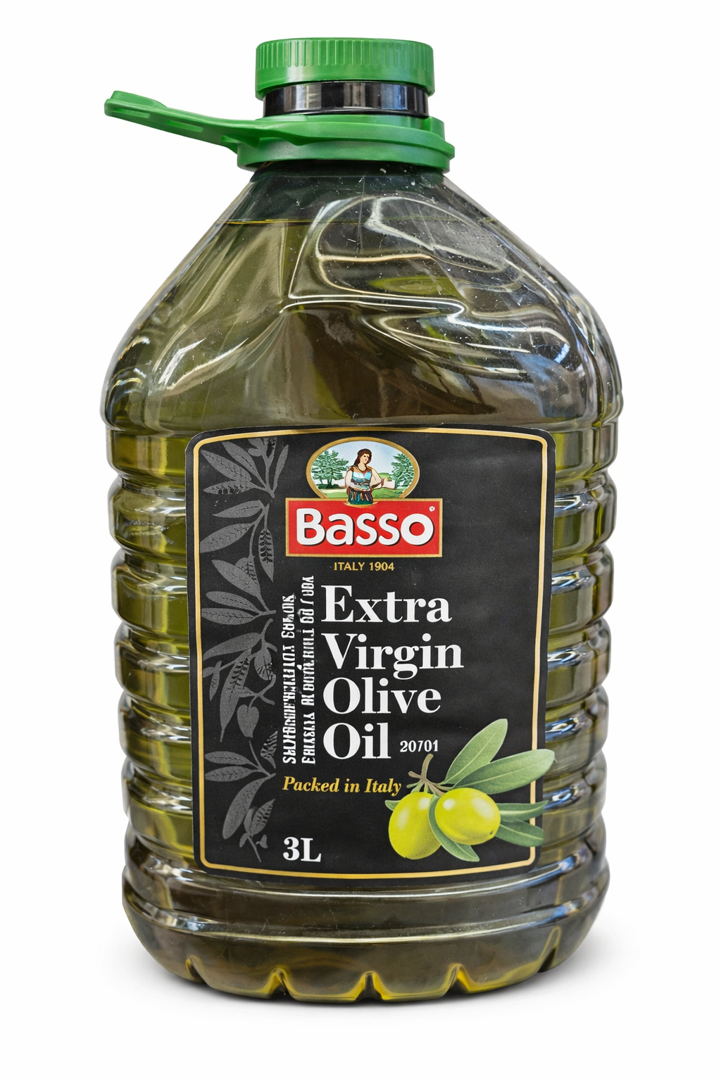 Basso Mediterranean Blend Sunflower and Extra Virgin Olive Oil 3L