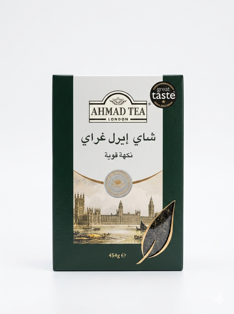 Ahmad Tea Earl Grey Tea (Strong Flavor) - 454g
