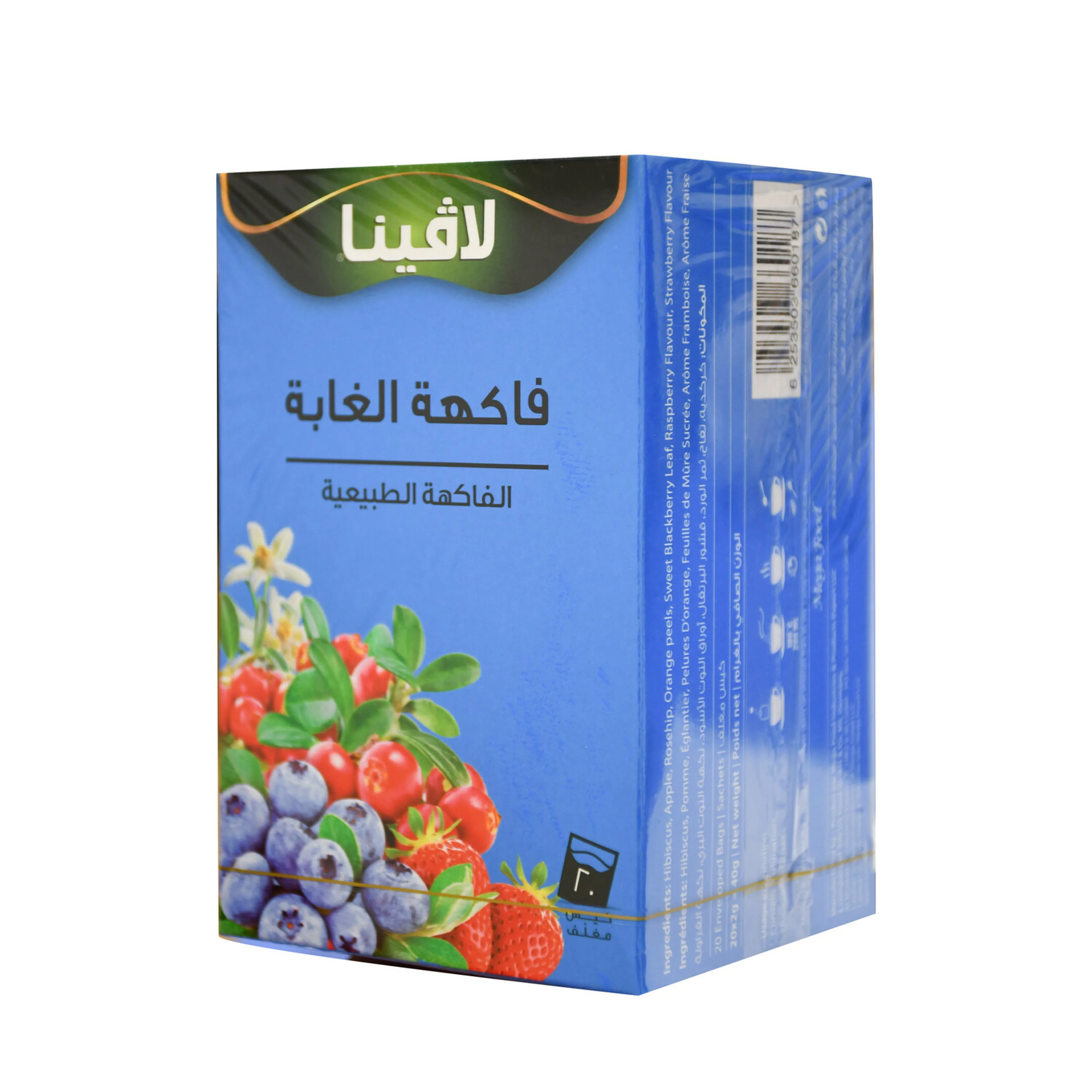 Lavina Tropical Fruits, natural fruit infusion (20 foil bags).