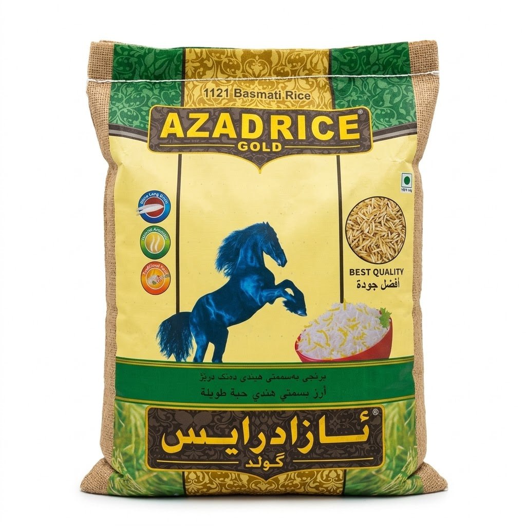 Azad Rice Gold Indian Basmati Rice4 kg