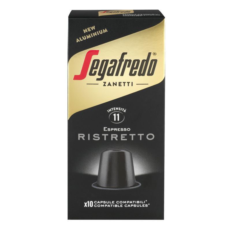 Segafredo Zanetti Espresso Ristretto Aluminum Capsules