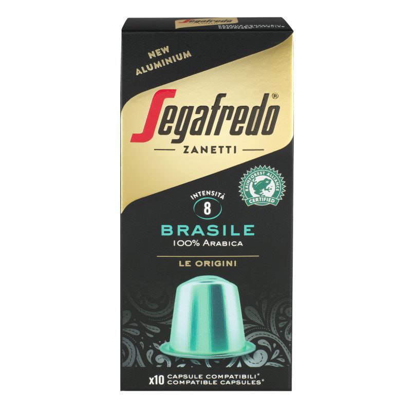 Segafredo Zanetti Brasile 100% Arabica Capsules (Intensity 8)