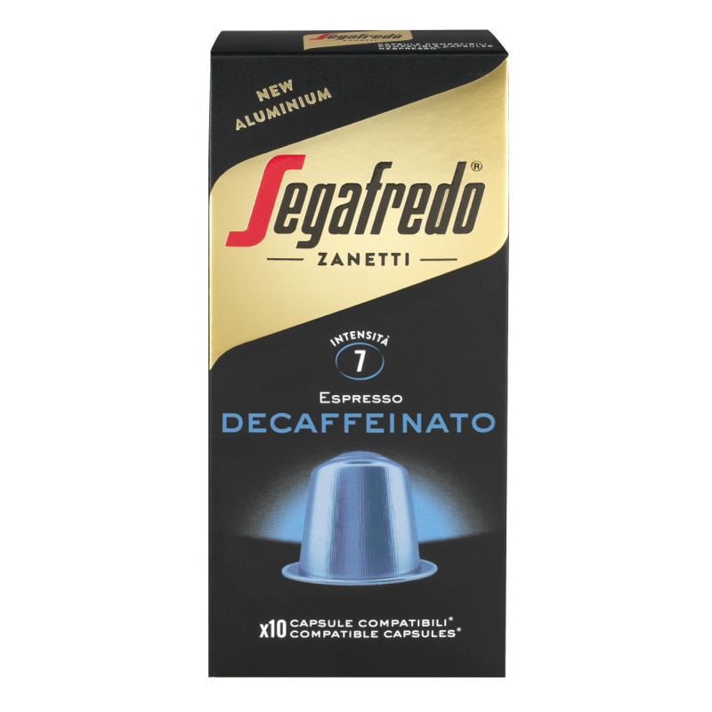 Segafredo Zanetti Decaffeinato Coffee Capsules (Intensity 7)