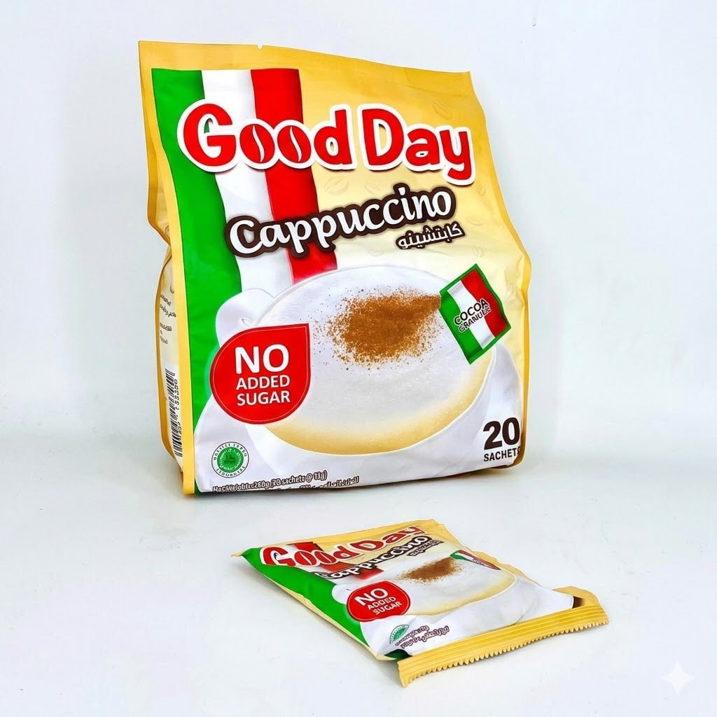 Coffella Cappuccino Sugar Free (20 Sachets)