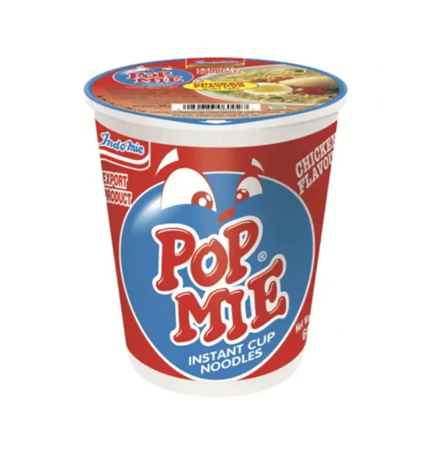 Pop Mie Instant Cup Noodles (Chicken Flavor)