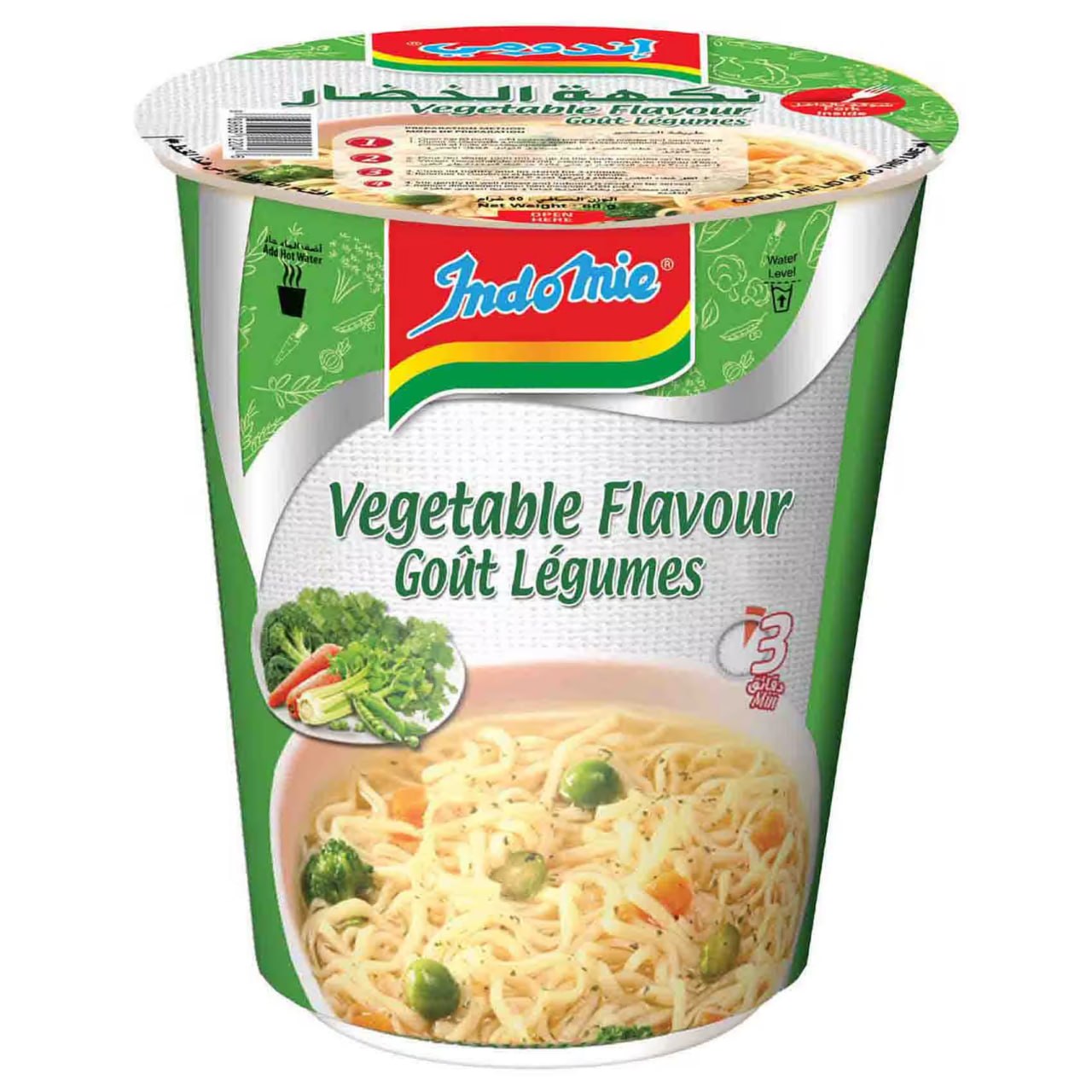 Indomie Instant Noodles Vegetable Flavour