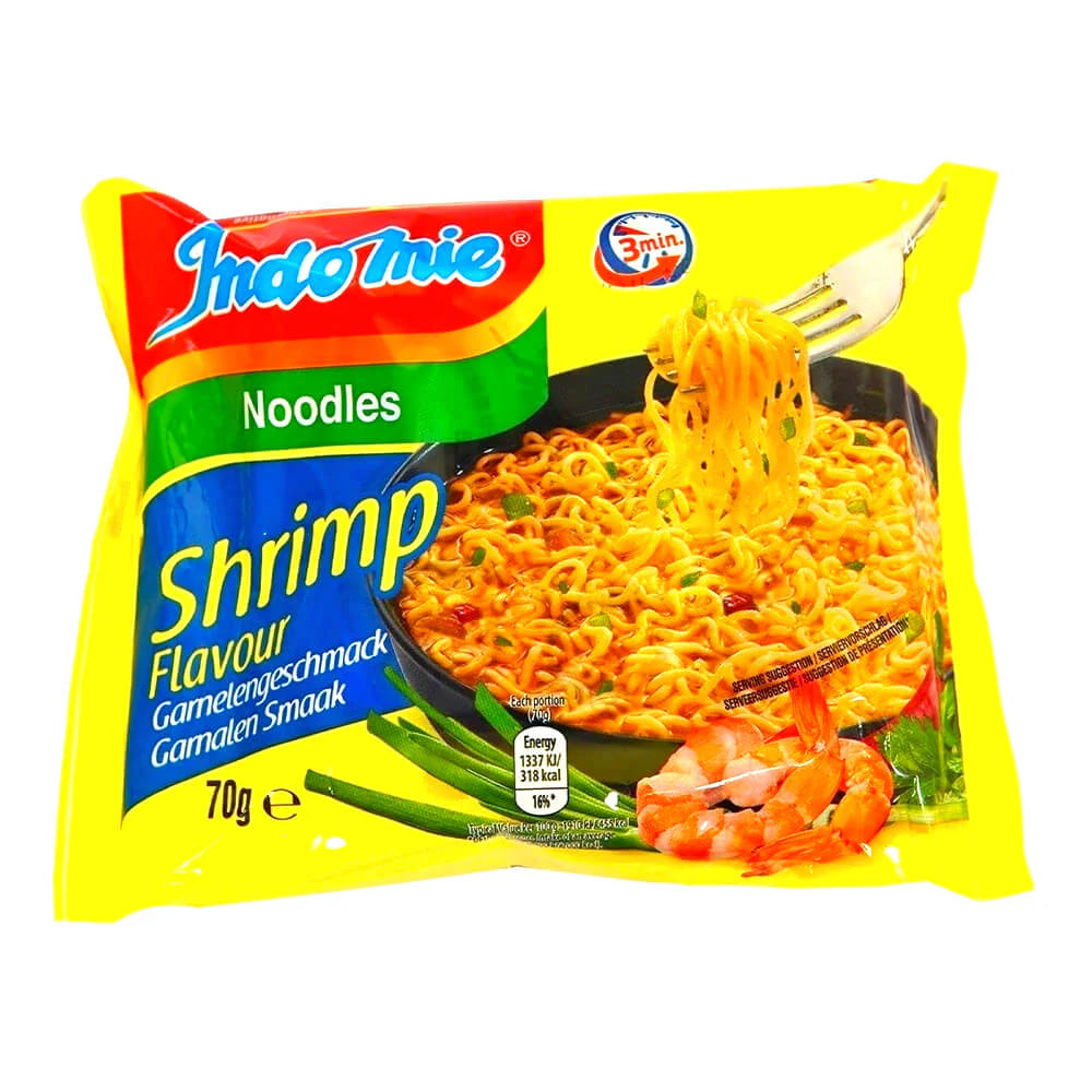IndoMie Instant Noodles Shrimp Flavour