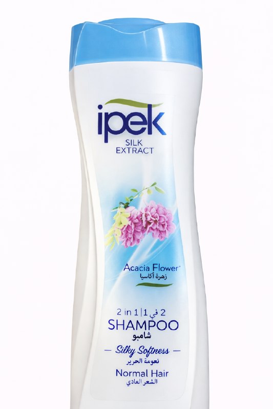 Ipek Silk Extract Acacia Flower 2-in-1 Shampoo for Normal Hair (600ml)