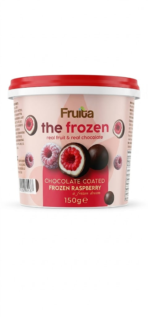 Fruitia Chocolate Coated Frozen Raspberry 150g