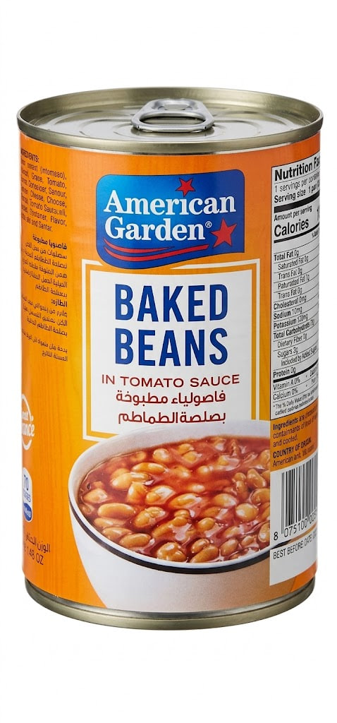 American Garden Baked Beans in Tomato Sauce 400g