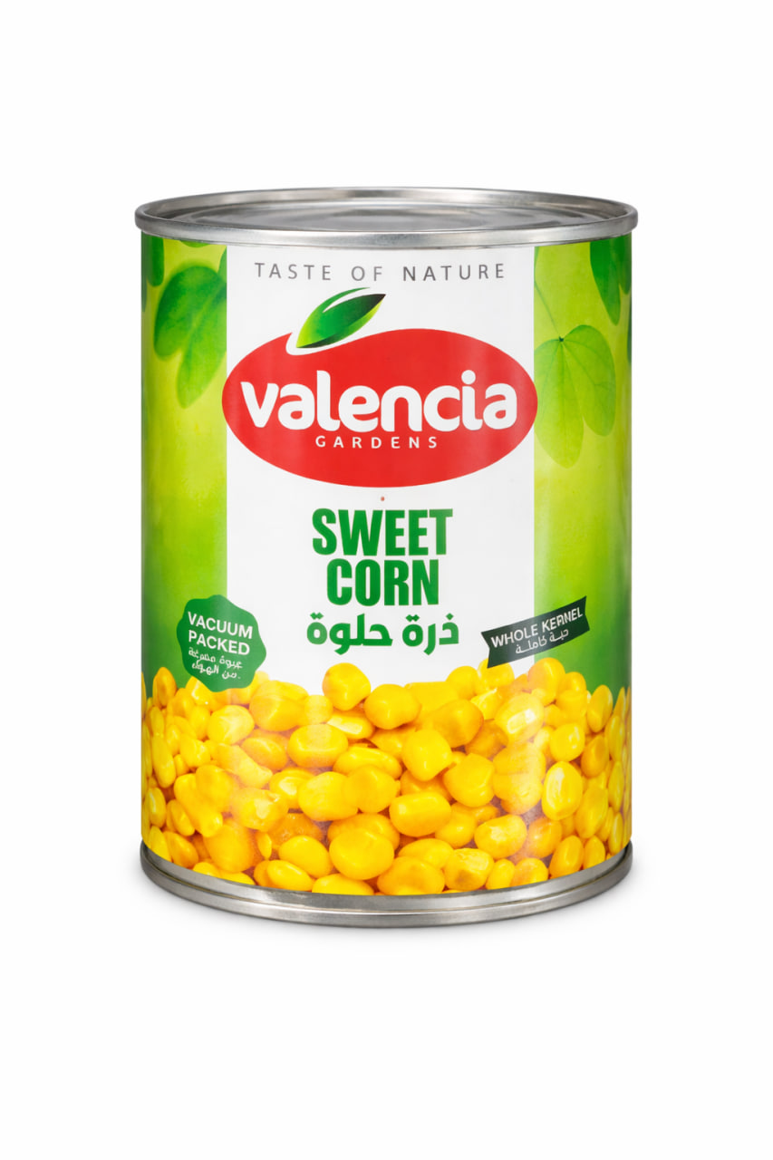 Valencia Sweet Corn Whole Kernel 340g