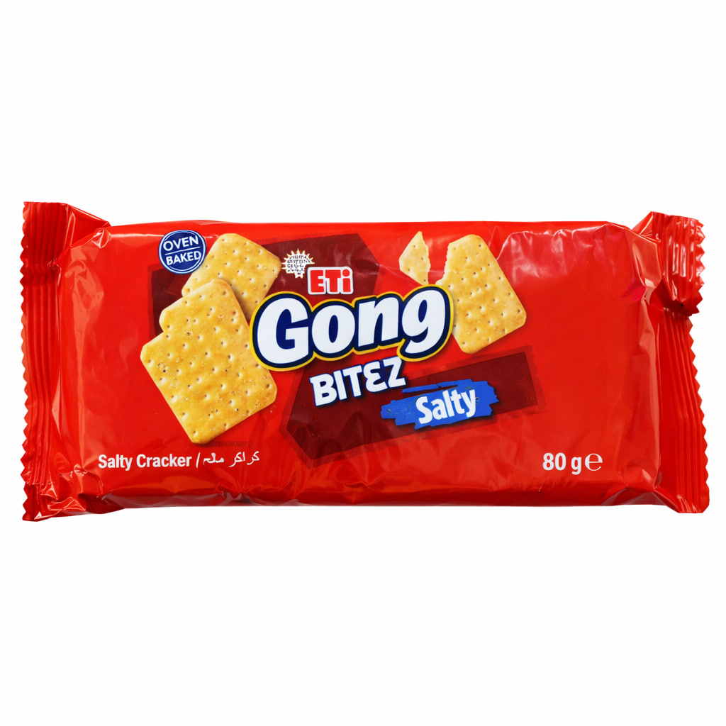 Eti Gong Bitez Salty Crackers 80g