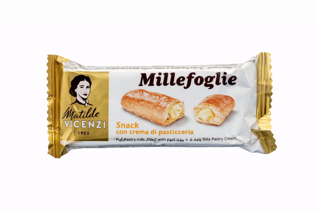 Millefoglie Snack Pastry Cream