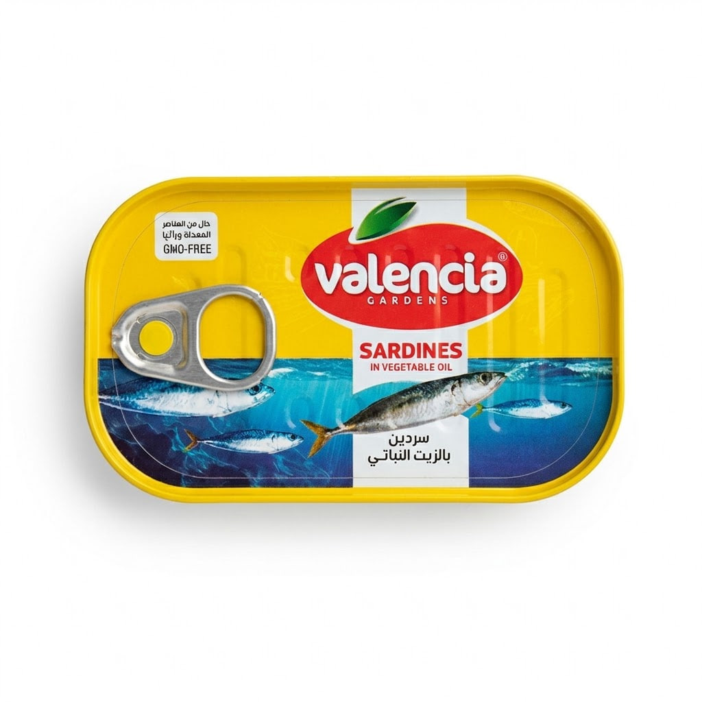 Valencia Sardines in Vegetable Oil 125g