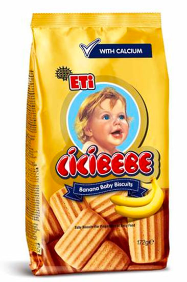 Eti Cicibebe Banana Baby Biscuits 172 g
