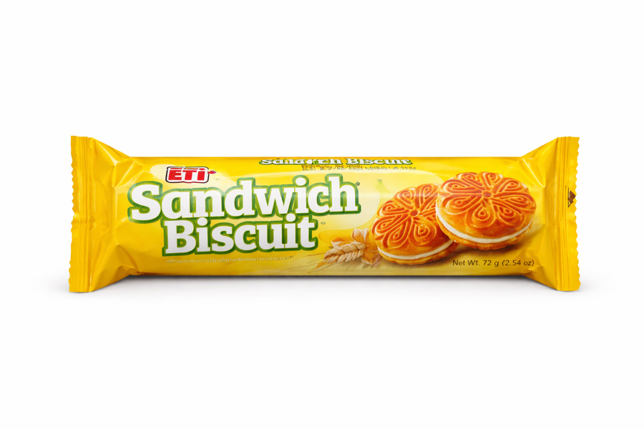 Eti Sandwich Biscuit with Banana Cream