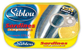 Siblou Sardines in Vegetable Oil 125g