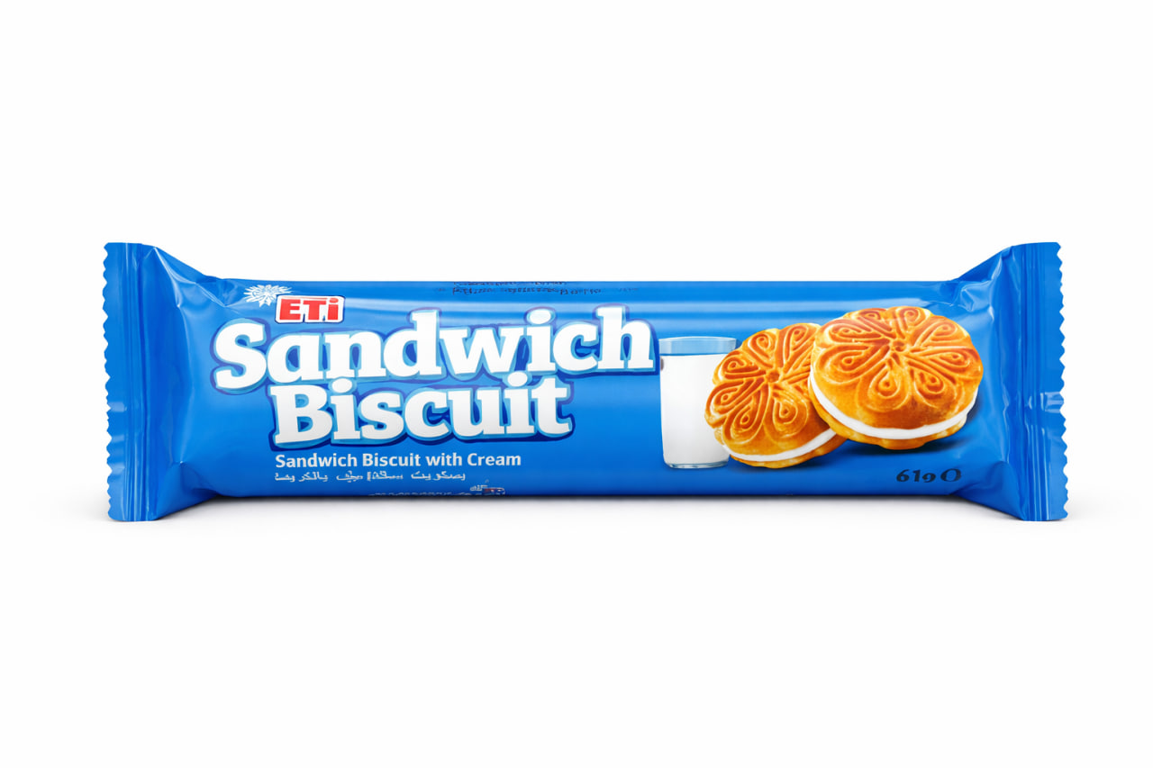 Eti Sandwich Biscuit with Cream