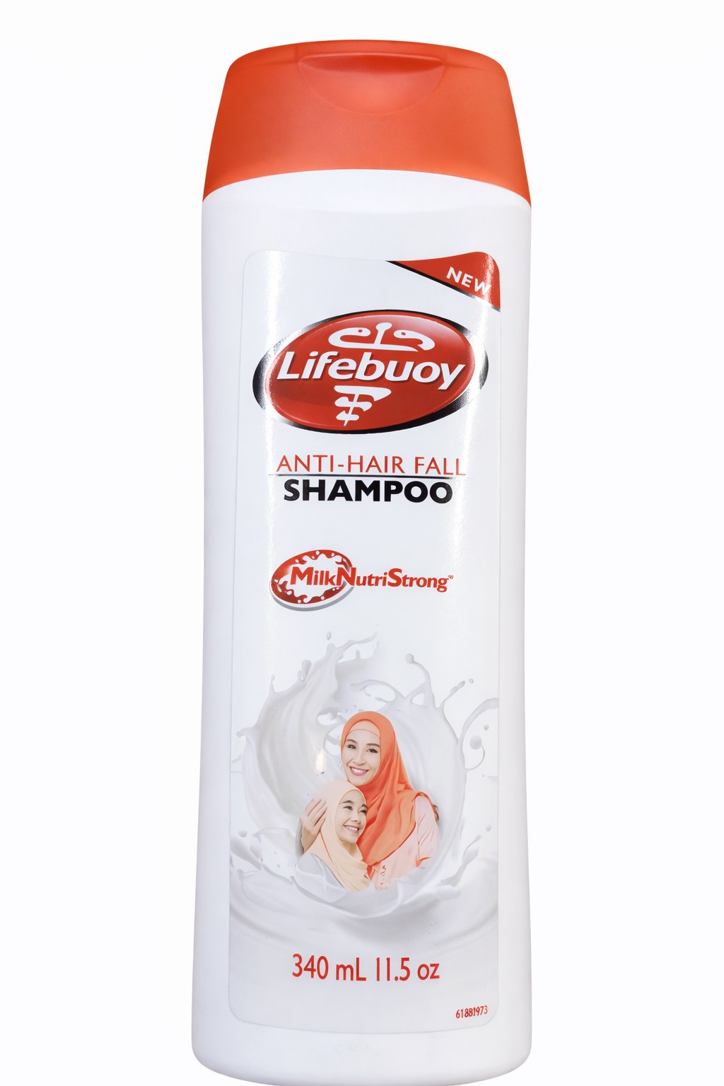 Lifebuoy Anti-Hair Fall Shampoo with Milk NutriStrong (340ml)