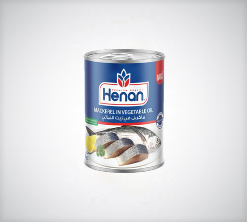 Henan Mackerel in Vegetable Oil 425g