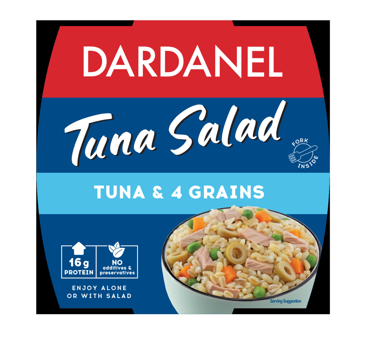 Dardanel Tuna Salad Tuna & 4 Grains 185g