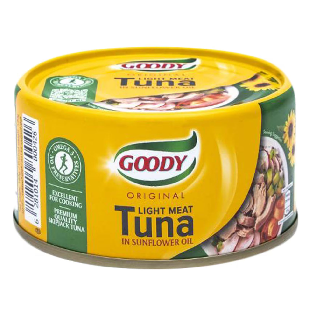 Goody Original Light Tuna in Sunflower Oil 185g