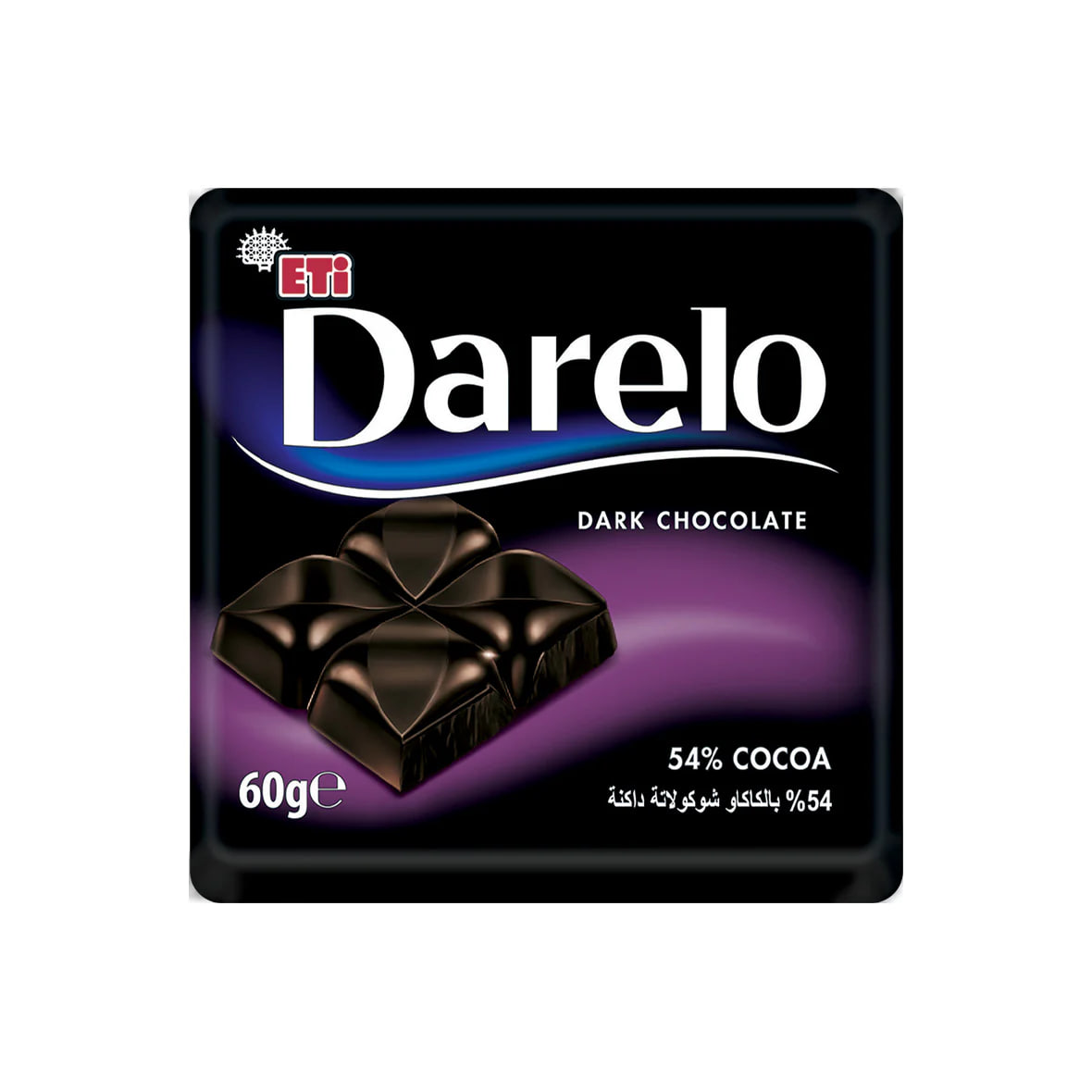 Eti Darelo Dark Chocolate 54% Cocoa 60 g