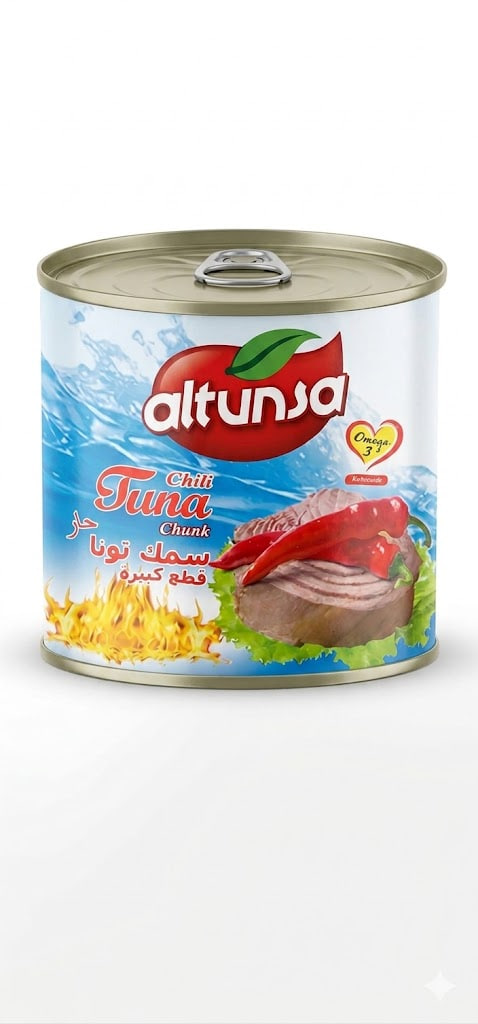 Altunsa Chili Tuna Chunk 400g