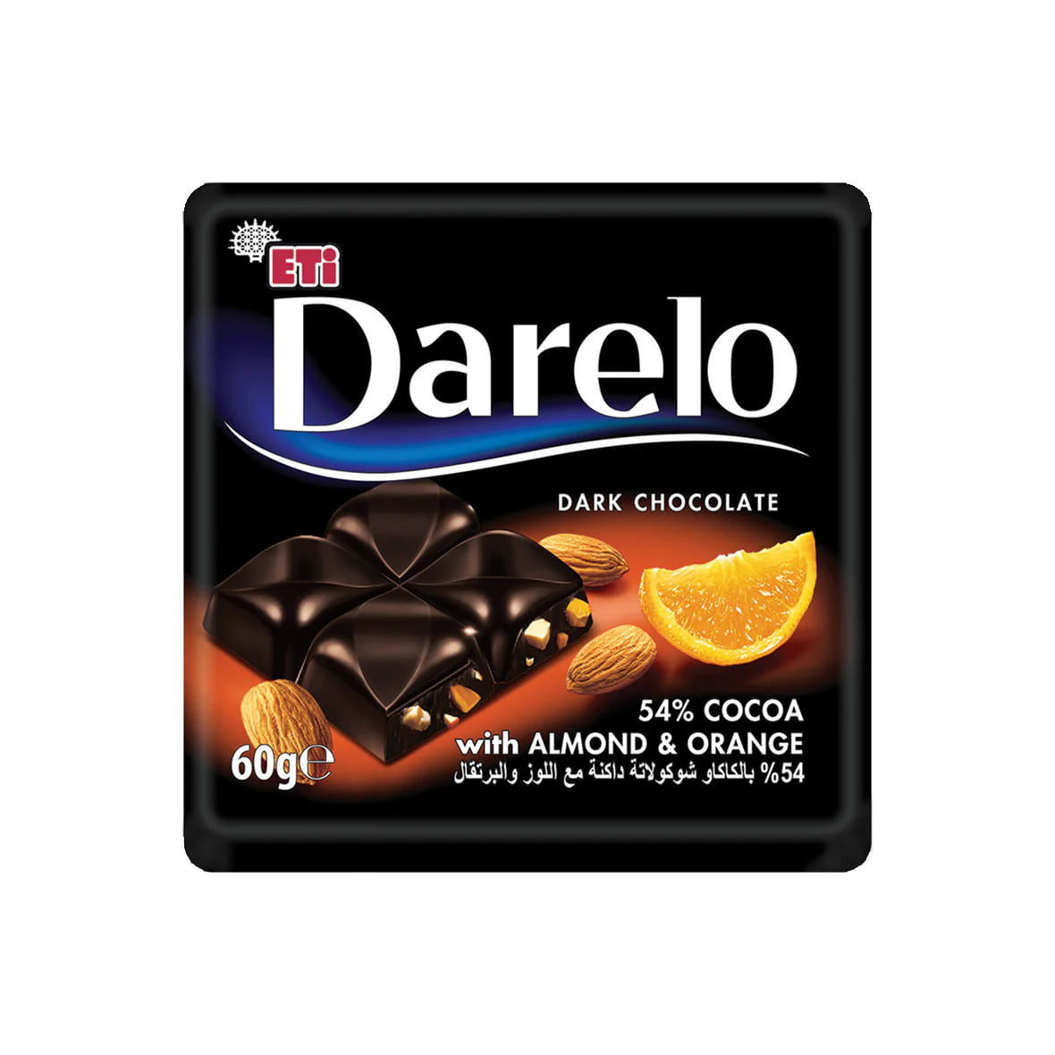 Eti Darelo Dark Chocolate with Almond and Orange