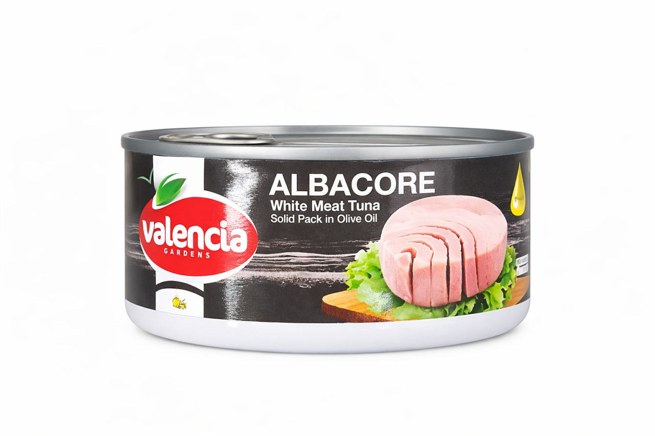 Valencia Albacore White Meat Tuna in Olive Oil 160g