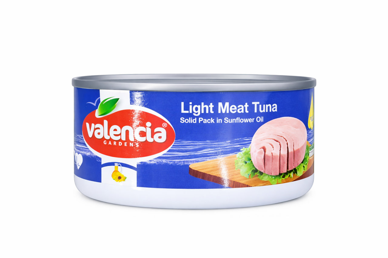 Valencia Light Meat Tuna in Sunflower Oil 160g