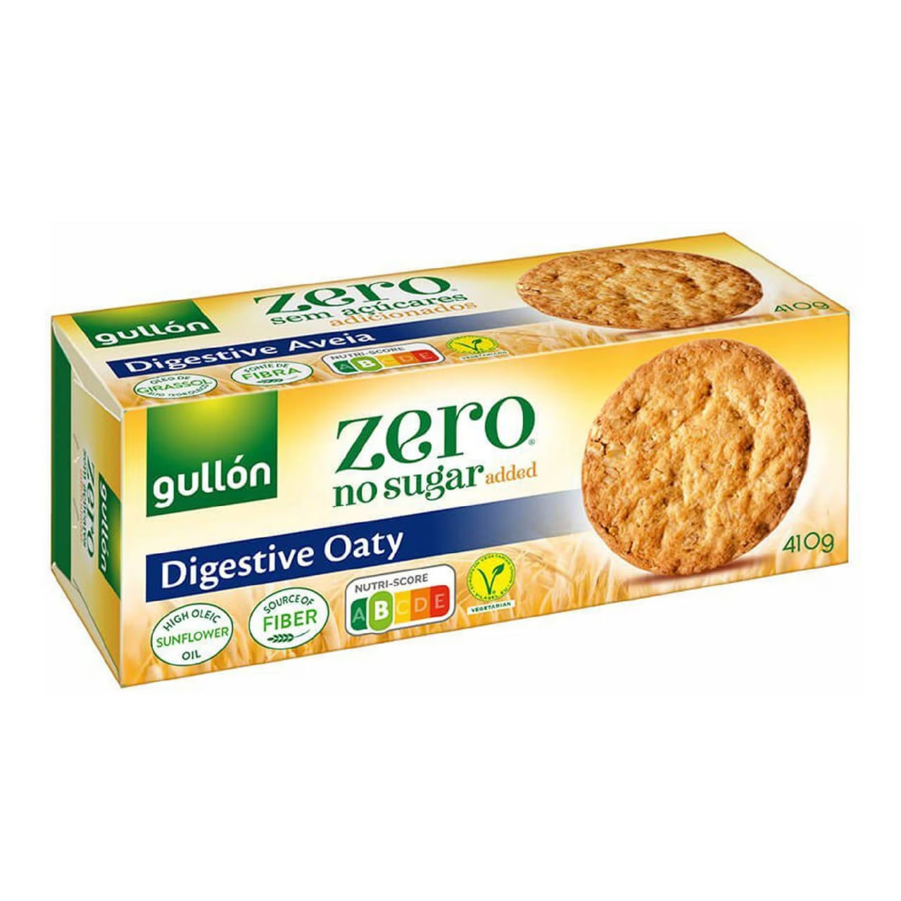Gullón Zero Sugar Free Crocant with Oat Flakes