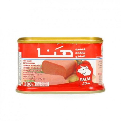 HANA Luncheon Meat with Beef 200g