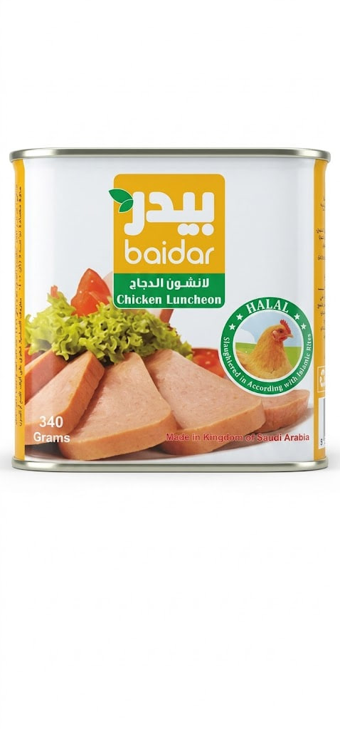 Baidar Chicken Luncheon 340g