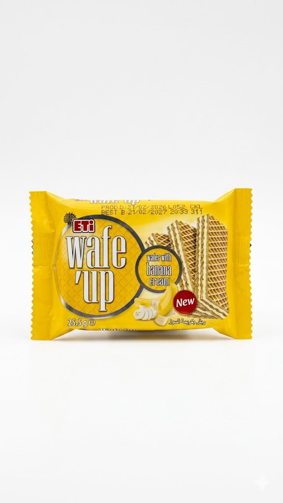 Eti Wafe Up Wafer with Banana Cream