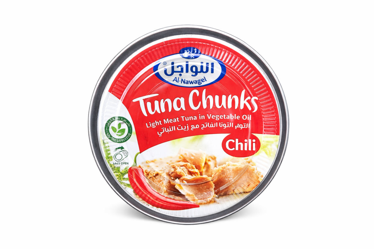 Al Nawajel Tuna Chunk Chili in Vegetable Oil 150g
