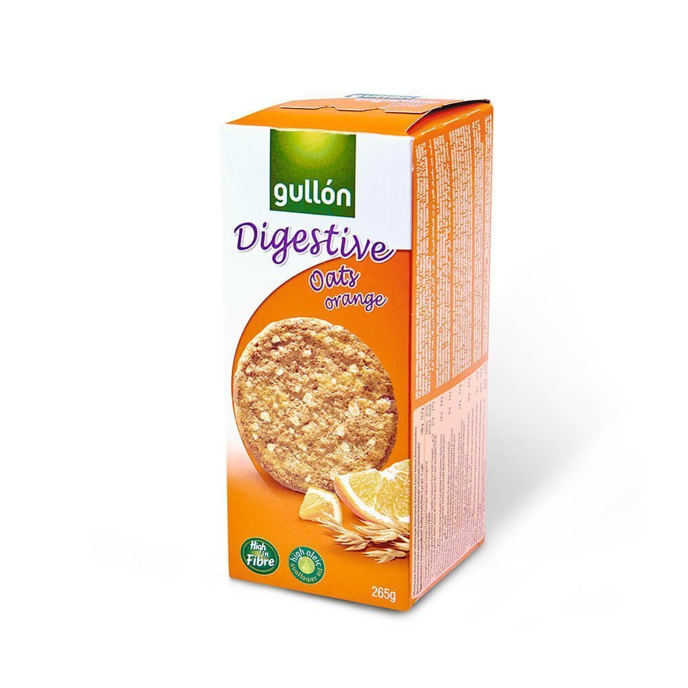 Gullón Digestive Avena Arancia (Oat & Orange - 265g