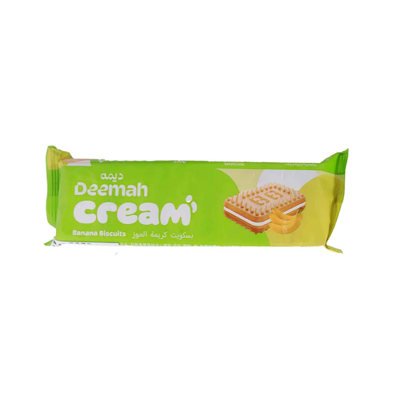 Deemah Cream Banana Biscuits