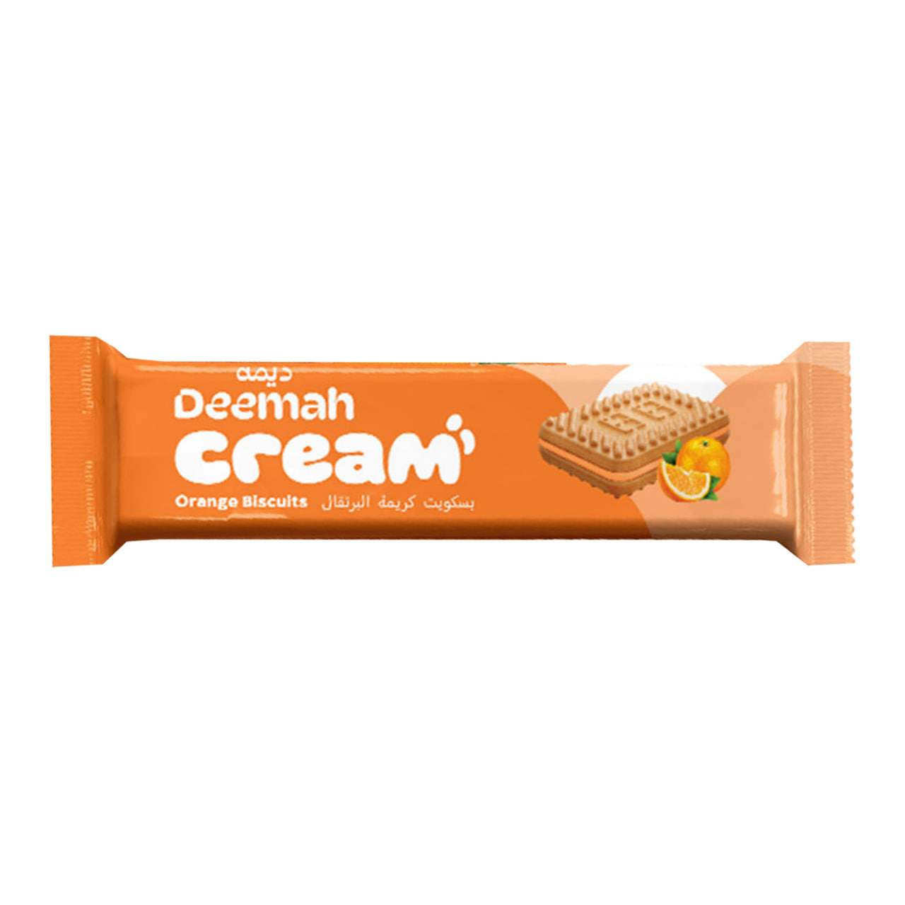 Deemah Cream Orange Biscuits