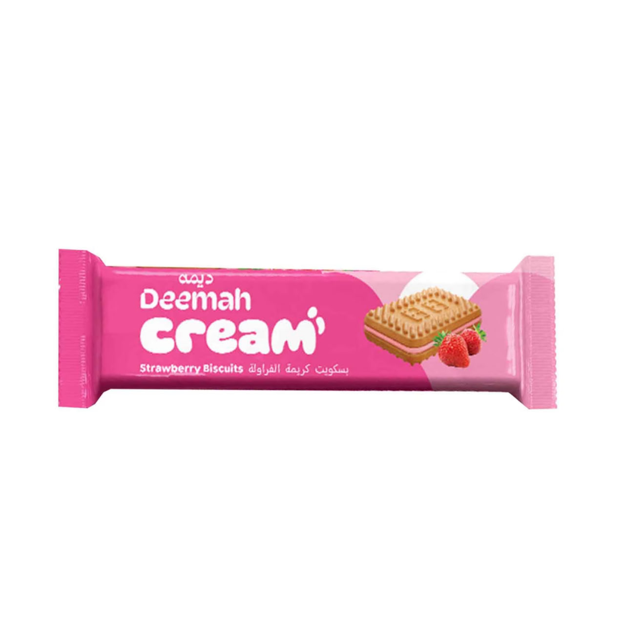 Deemah Cream Strawberry Biscuits